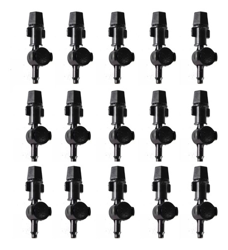 Kit X15 Nebulizador Fogger Niebla 8 Lts/h Negro Riego Goteo