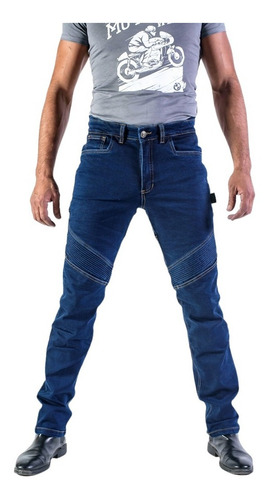 Pantalón Motociclista Kevlar Black Label Biker Stelvio
