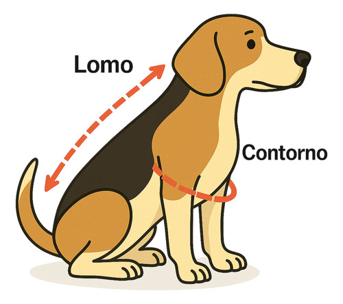 Capa De Polar Para Perro Talla 7xl 87 Cm Labrador, Golden
