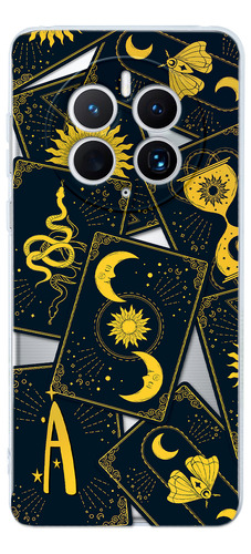 Funda Para Huawei Cartas Tarot Personalizada Con Tu Inicial