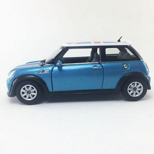 Kinsmart Mini Cooper S 5 Escala 1:28 Modelo De Metal Fundido