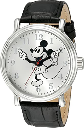 Disney Mickey Mouse - Reloj De Cuarzo Analógico Con Manos