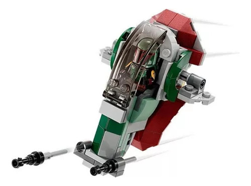 Lego Microfighter: Nave Espacial De Boba Fett Star Wars