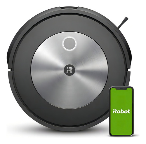 Combo Robot Aspiradora - Trapeador Irobot Roomba J7 Más Bona Color Negro