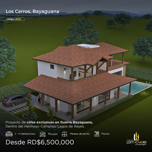 Venta De Turística Villa En Guerra Bayaguana Con Piscina