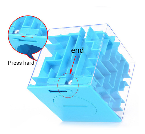 Caja De Juego 3d Puzzle Maze Case Intelligent Fun Brain