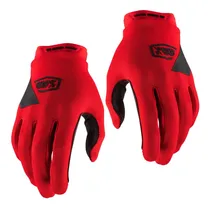 Comprar Luva Motocross 100% Ridecamp Vermelho Bike Ciclismo