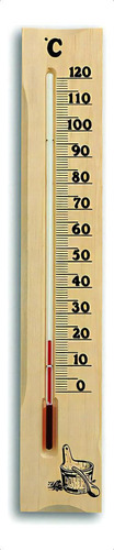 Termómetro De Sauna Analógico De Pino, Tfa, 40.1000