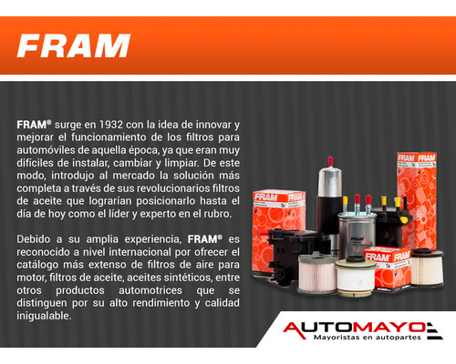 Aceite Especial Vehículos Alto Kilometraje 25w50 Fram 946 Ml