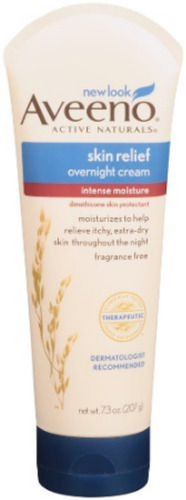 Aveeno Intenso Alivio Durante La Noche Crema 7.30 Oz (pack