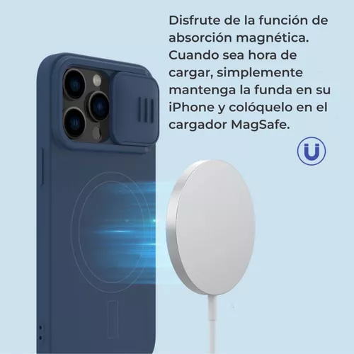 iPhone 14 Pro Max - Protector magnético Nillkin con protección de cámara