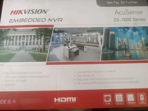 Nvr Hikvision Ds7600 4 Ch Poe (Usado)