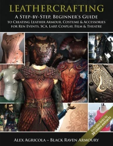 Leathercrafting - A Step By Step, Beginners Guide To, De Agricola, A. Editorial Independently Published En Inglés