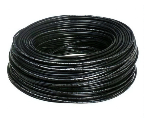 Fio Cabinho 6mm Preto 22 Metros