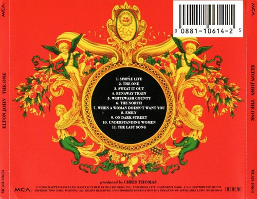 Elton John - The One Cd 1992 P78