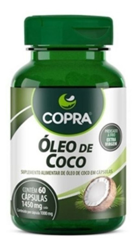 Copra Óleo De Coco 60 Cápsulas 1000mg