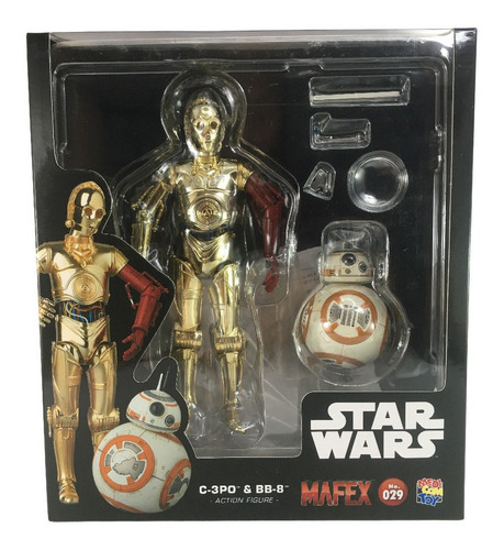 Mafex No.029 Star Wars Force Awakens C- 3po Y Bb-8