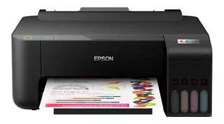 Impresora a color simple función Epson EcoTank L1210 negra 110V C11CJ70301