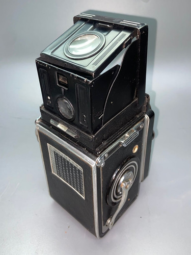 Rolleiflex 2.8 C (type K7c) Lente Zeiss Planar 80mm F/2.8 Preto (Usado)