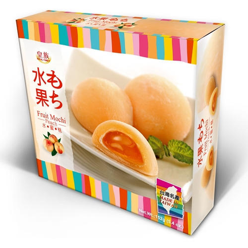 Imagen 1 de 4 de Mochi Fruit Durazno Peach 132g Dulce Japones Asiatico