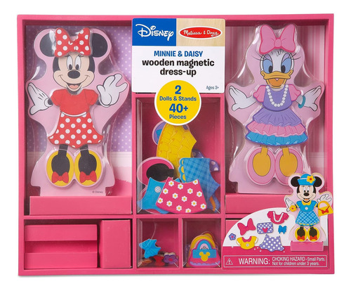 Melissa Doug Disney Minnie Mouse Y Daisy Duck Dress -up Magn