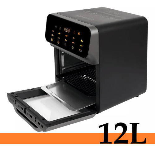 Freidora De Aire Yasuhisa Fd-1015b 10l 1350w Digital