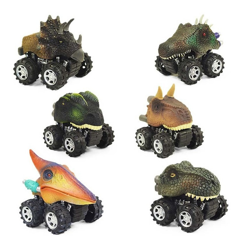 Los Niños Tire Hacia Atrás Dinosaurio Modelo Juguetes Coche