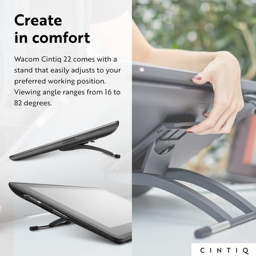 Wacom Cintiq - Tableta De Dibujo Con Pantalla M