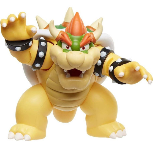 Super Mario Bowser Lava Battle Set Diorama Con 3 Figuras