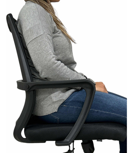 Silla Escritorio Oficina Sillón Ejecutivo Oaklan Mesh Color Negro