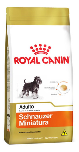 Ração Royal Canin Schnauzer - Cães Adultos - 7,5kg