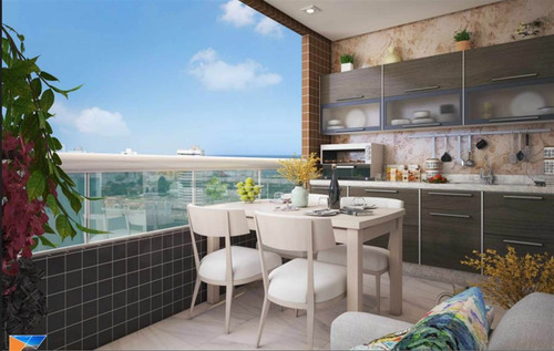 Imagem 7 de 8 de Apartamento, 3 Dorms Com 97.74 M² - Forte - Praia Grande - Ref.: Scp121 - Scp121