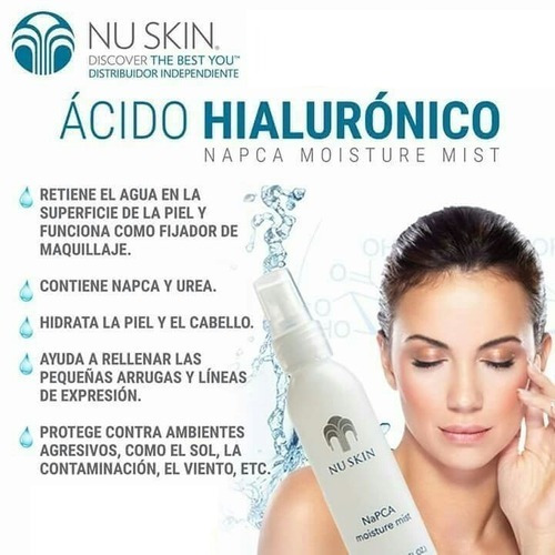 Imagen 3 de 5 de Nuskin Napca Mist Nu Skin Napca Moisturizer Mist Nu Skin X 4