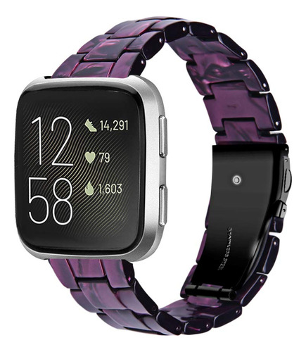 Pulsera De Resina Compatible Con Fitbit Versa 2/versa Lite/.