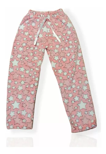 Roble El sendero estación de televisión Pantalon Pijama Mujer Polar Soft Peluche Premium + Talles