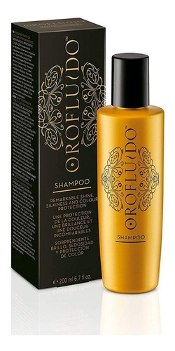 Imagen 1 de 4 de Oro Fluido  Revlon Shampoo X 200ml