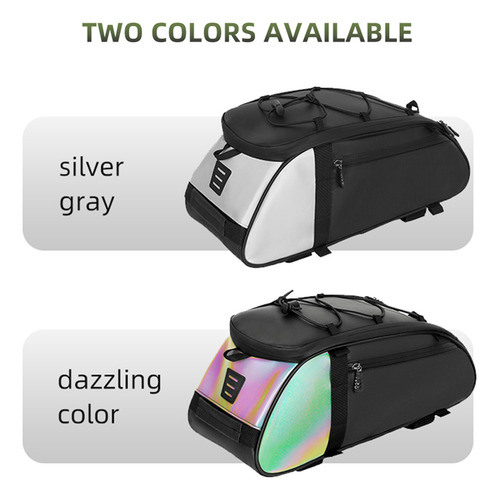 Bolsa Para Asiento Trasero, Bolsa Reflectante De Gran Capaci