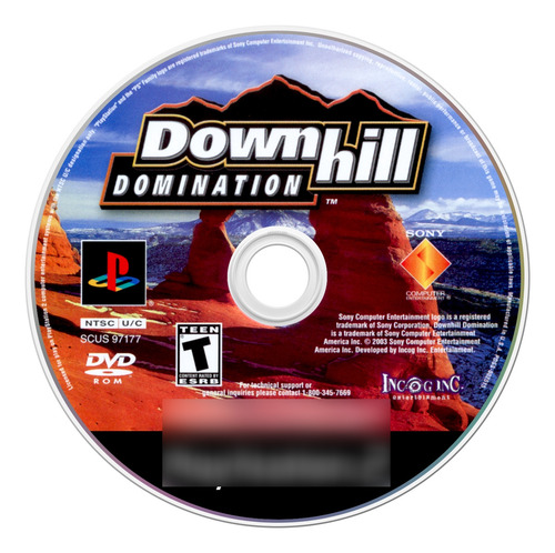 Jogo Downhill Domination - Ps2 Midia Fisica