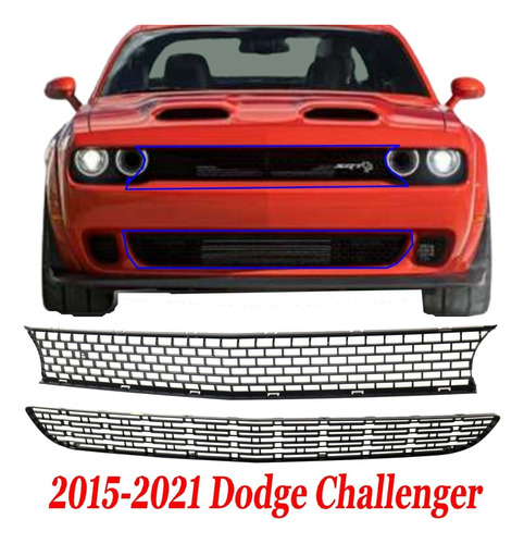 Dodge Challenger 15-22 Par De Parrillas Srt Hellcat