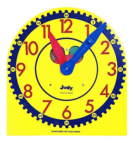 Reloj Enseñando A Los Niños A Contar Hora, Agujas De Hora