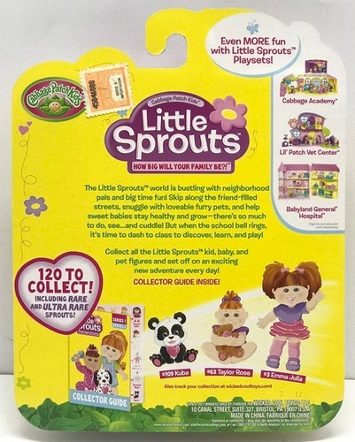 Little Sprouts Blister X 4 Serie 1 Art 37400 Loonytoys