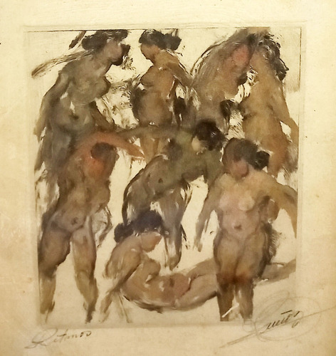 Mujeres, Monocopia De Rafael Muñoz.