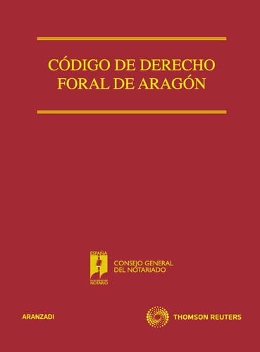 Libro Cã³digo De Derecho Foral De Aragã³n