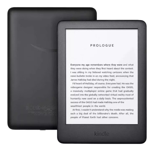 E-Reader Kindle 10 Gen 8GB negro con pantalla de 6" 167ppp