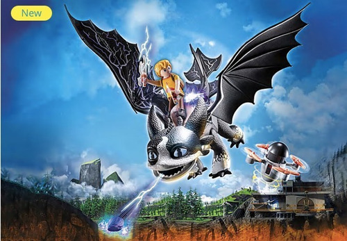 Playmobil Dragons Nine Realms Thunder Y Tom