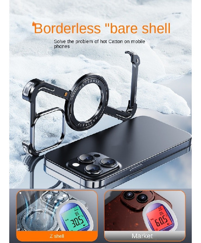 Suitable For Apple Phone Cases, Rotating Magnetic Holder