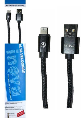 Imagen 1 de 5 de Cable ParaiPhone Lightning Zona Caballito