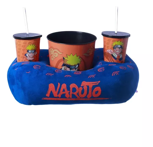 Capa de Almofada Decorativa Naruto Nuvem Anime Branca