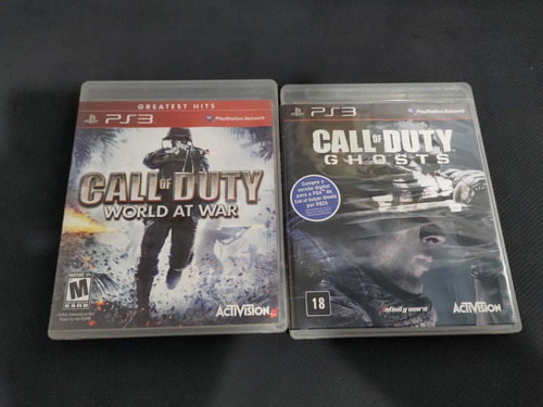 Kit 2 Jogos Call Of Duty Cod Warzone Playstation 3 Ps3 