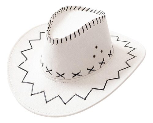 Sombrero De Vaquero De Ante Estilo Occidental Resistente